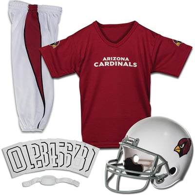 Arizona Cardinals Franklin Sports Youth NFL Deluxe Uniform Set - Cardinal
