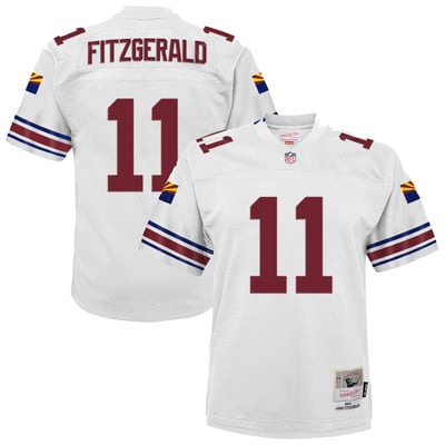 Larry Fitzgerald Arizona Cardinals 2004 Mitchell & Ness Youth Legacy Home Throwback Jersey - White