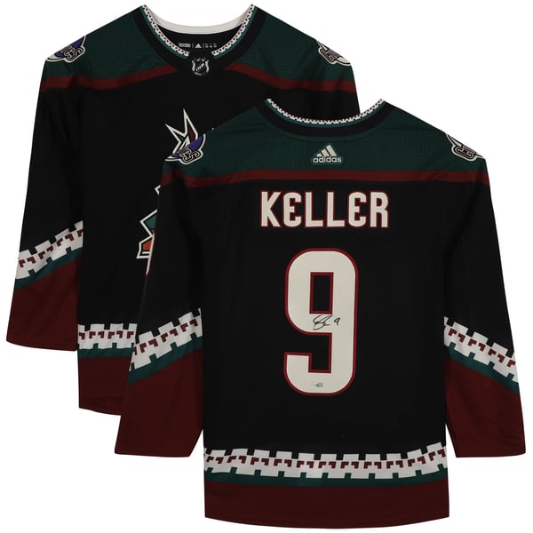 Maillot Arizona Coyotes Fanatics Breakaway - Taille 3XL Homme, Design Kachina Noir Et Blanc, Neuf