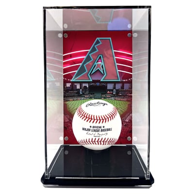  Arizona Diamondbacks Fanatics Authentic Tall Baseball Display Case with Image