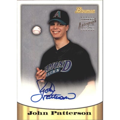 1998 Bowman Certified Silver Autographs #66 John Patterson