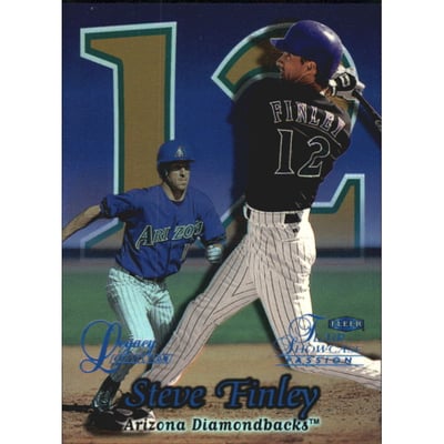1999 Flair Showcase Legacy Collection Row 2 #117 Steve Finley