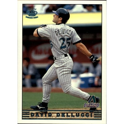 1999 Pacific Crown Collection Platinum Blue #15 David Dellucci