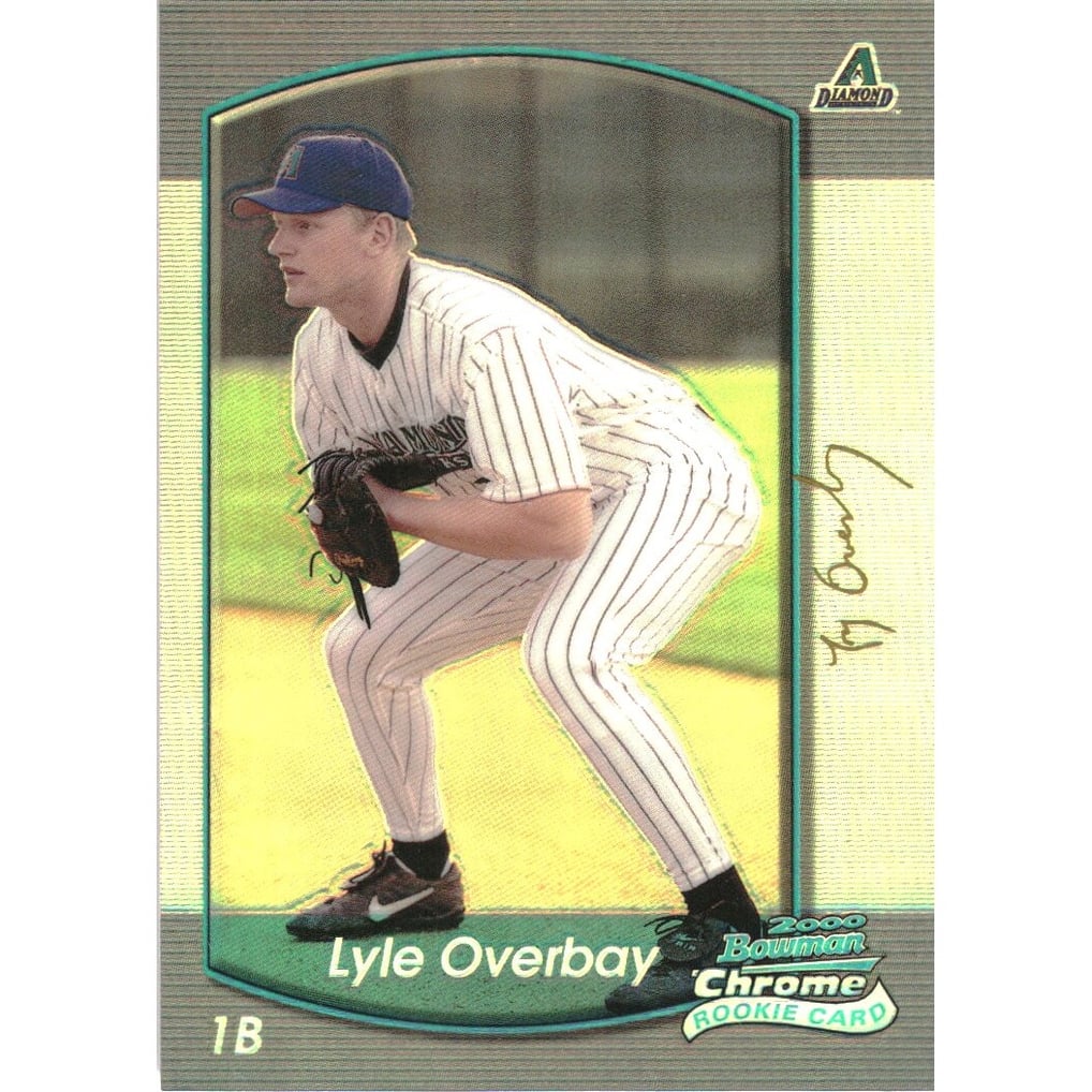 2000 Bowman Chrome Refractors #319 Lyle Overbay