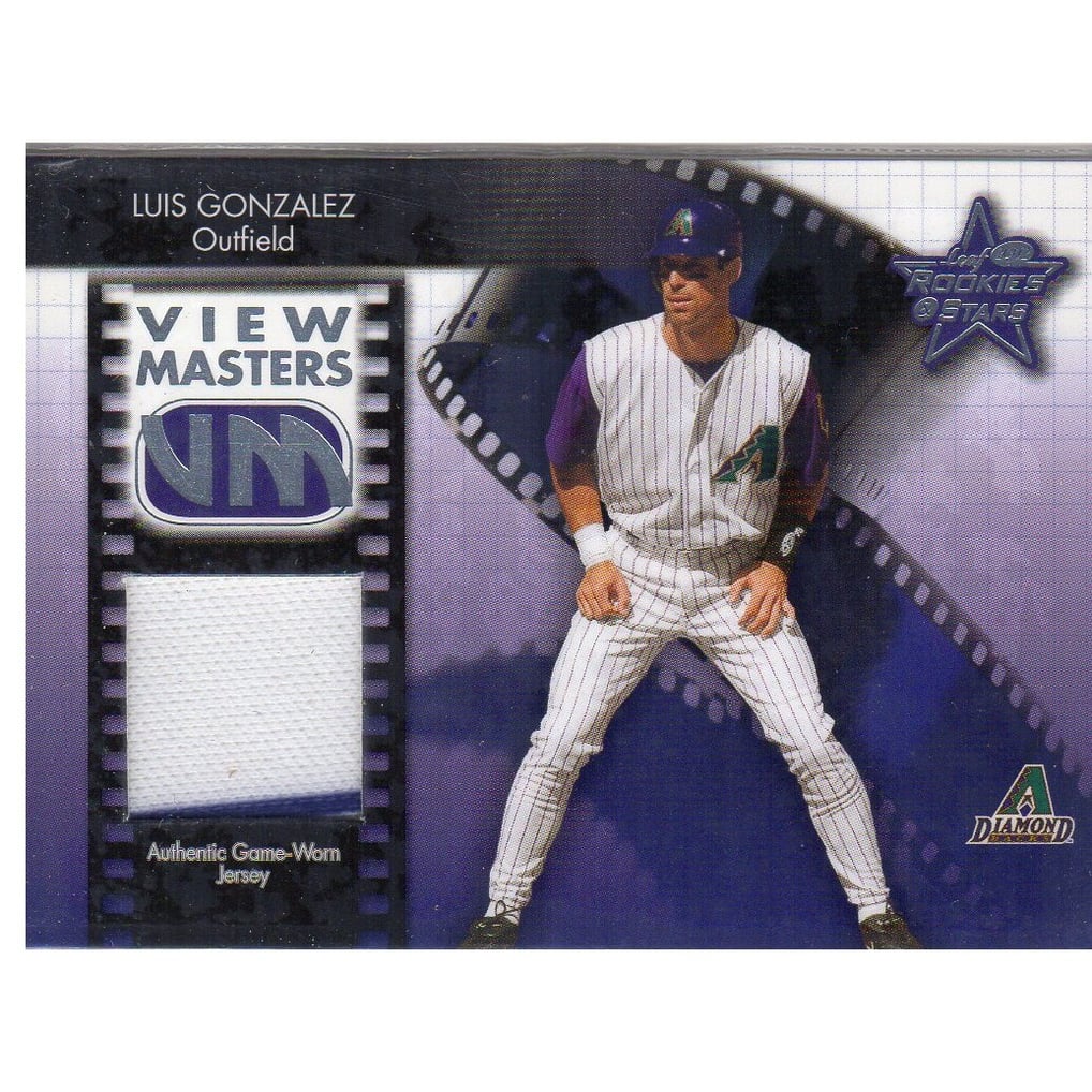 2002 Leaf Rookies and Stars View Masters #5 Luis Gonzalez