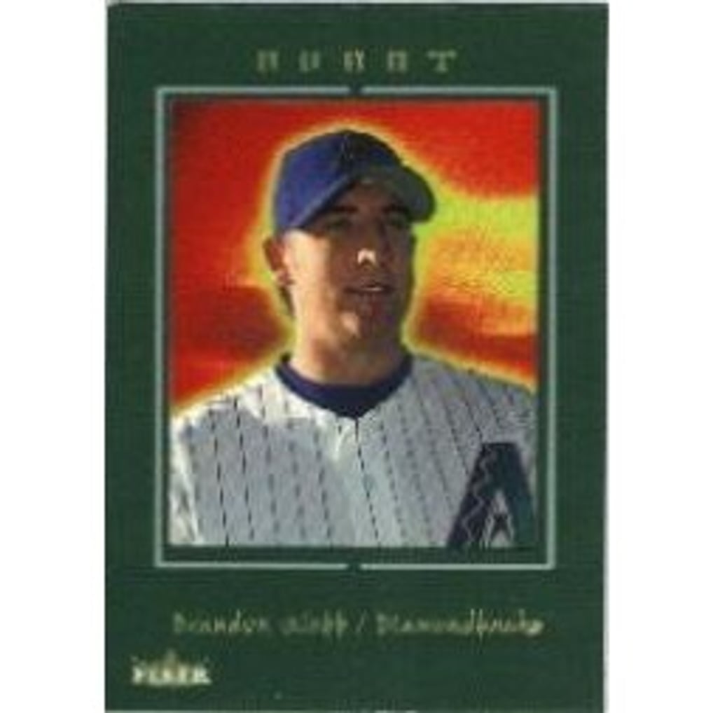 2003 Fleer Avant #82 Brandon Webb ROO RC