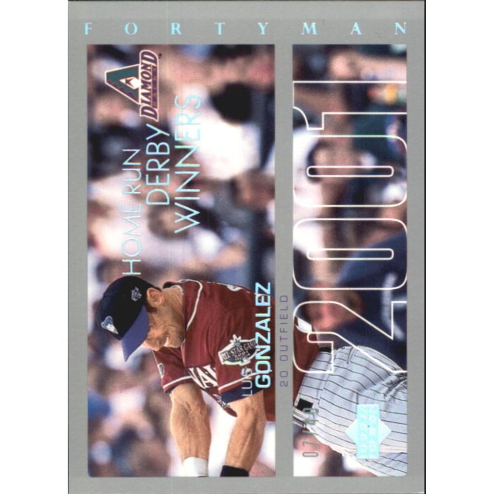 2003 Upper Deck 40-Man Rainbow #822 Luis Gonzalez HR Derby
