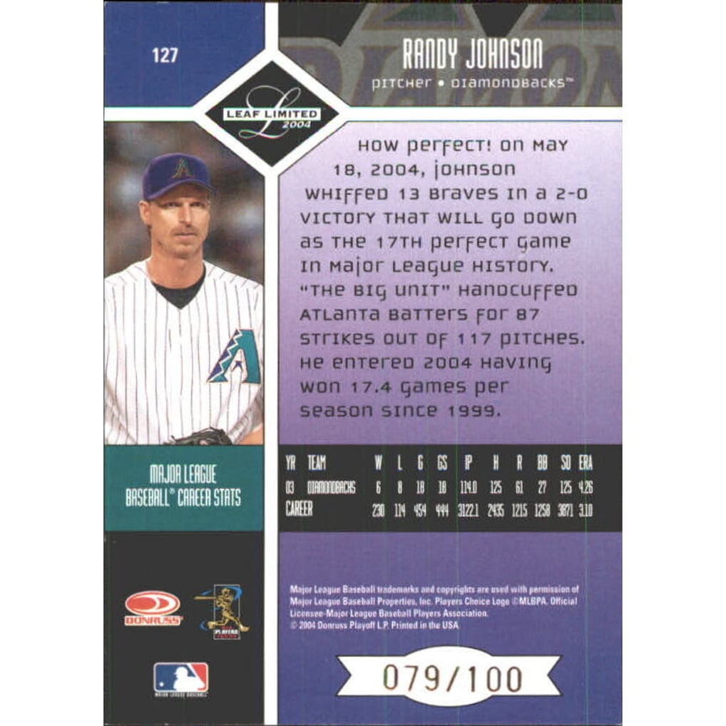 2004 Leaf Limited Bronze Spotlight #127 Randy Johnson D'backs