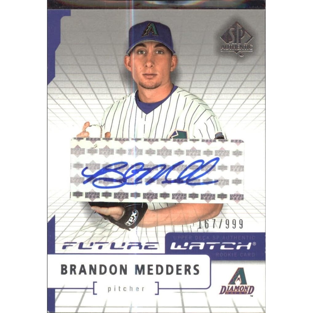 2004 SP Authentic Future Watch Autograph #92 Brandon Medders FW