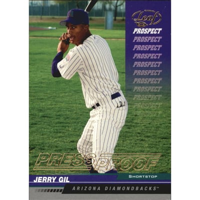 2005 Leaf Press Proofs Gold #223 Jerry Gil PROS