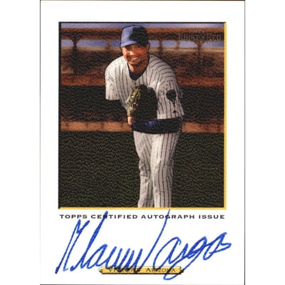 2006 Topps Turkey Red Autographs White #CV Claudio Vargas B/200