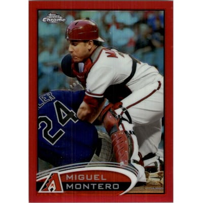 2012 Topps Chrome Red Refractors #111 Miguel Montero