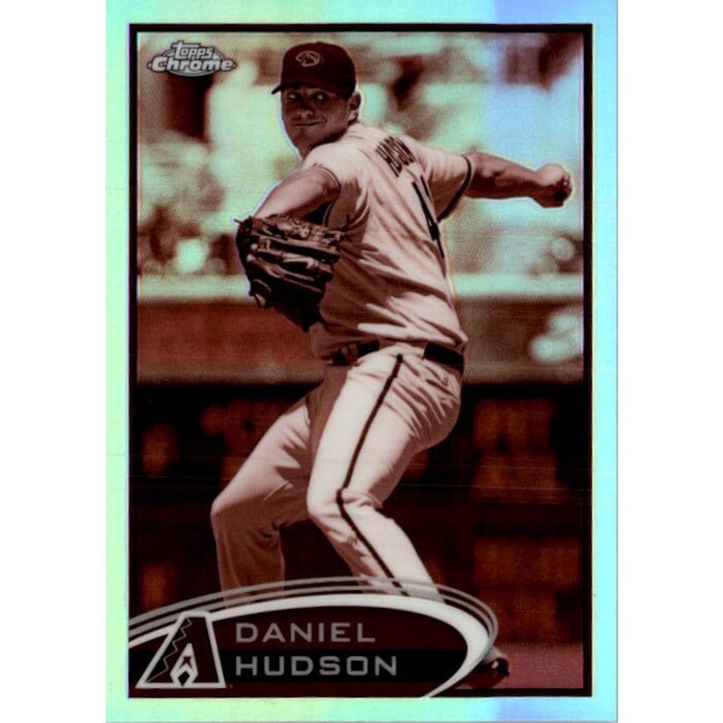 2012 Topps Chrome Sepia Refractors #67 Daniel Hudson