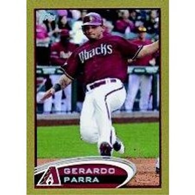 2012 Topps Mini Gold #624 Gerardo Parra