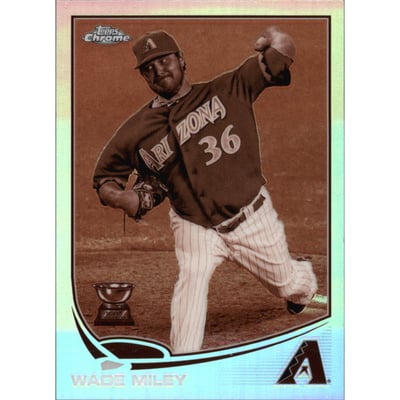 2013 Topps Chrome Sepia Refractors #139 Wade Miley