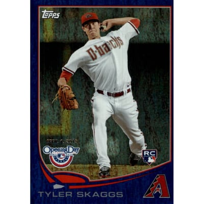2013 Topps Opening Day Blue #140 Tyler Skaggs