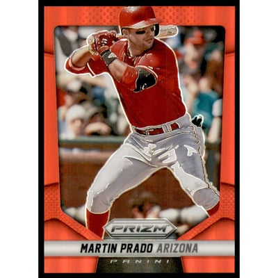 2014 Panini Prizm Prizms Red #50 Martin Prado