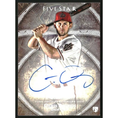 2014 Topps Five Star Autographs Rainbow #FSACO Chris Owings