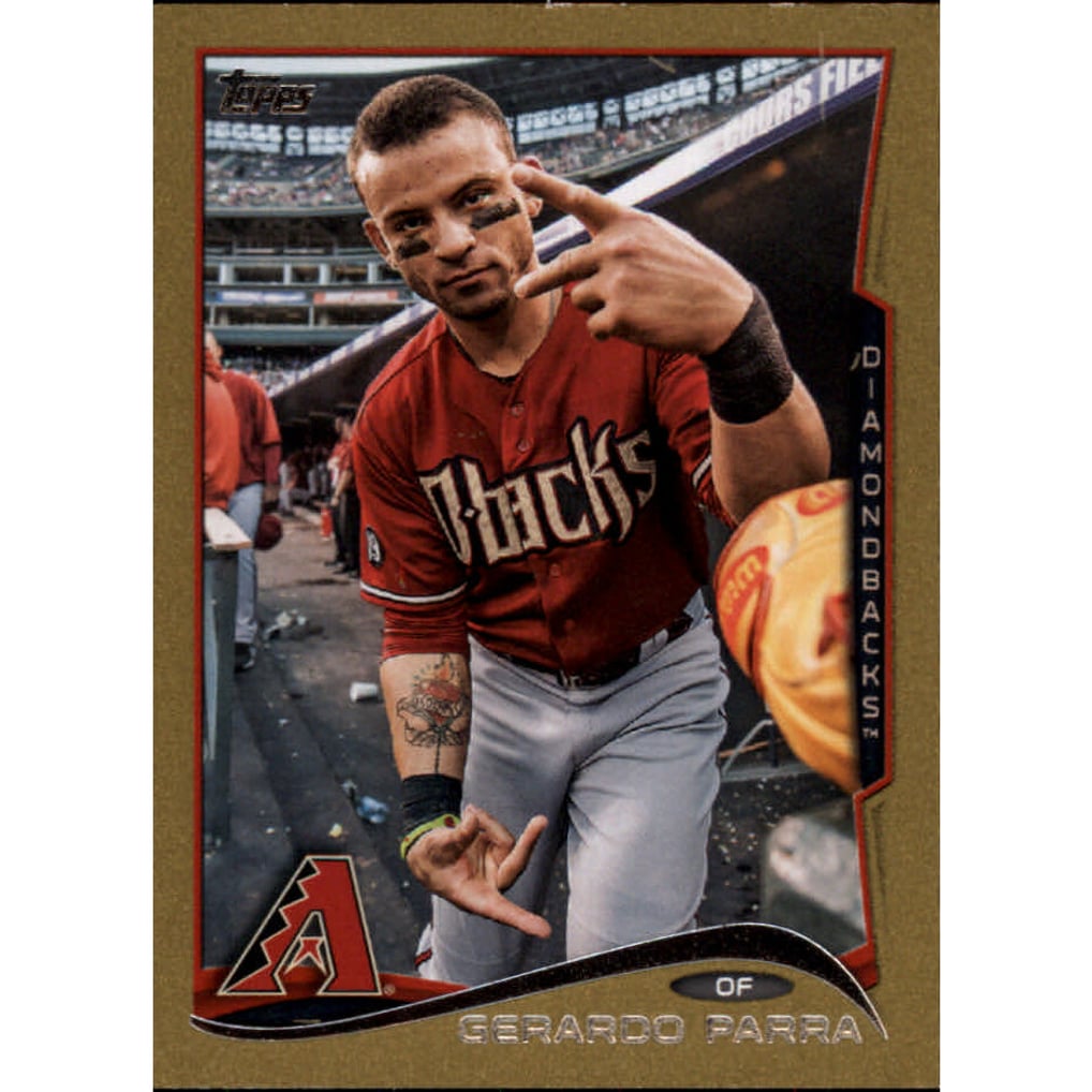 2014 Topps Mini Gold #379 Gerardo Parra