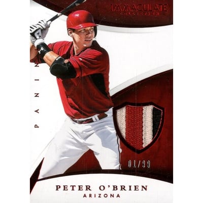 2015 Immaculate Collection Immaculate Swatches Prime #58 Peter O'Brien/99