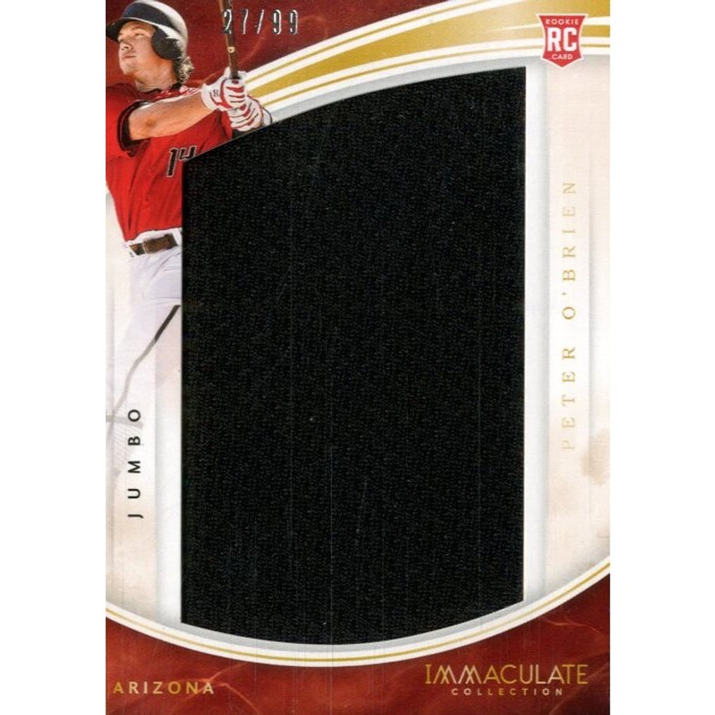 2016 Immaculate Collection Immaculate Jumbo Materials #23 Peter O'Brien/99