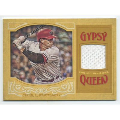 2016 Topps Gypsy Queen Relics Gold #GQRPO Peter O'Brien