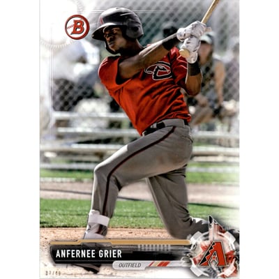 2017 Bowman Draft 5x7 #BD99 Anfernee Grier