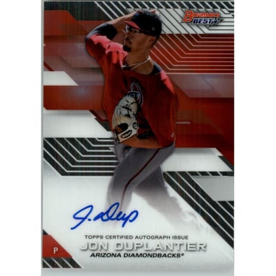 2017 Bowman's Best Best of '17 Autographs #B17JDU Jon Duplantier
