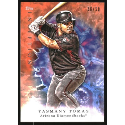 2017 Topps Inception Orange #76 Yasmany Tomas