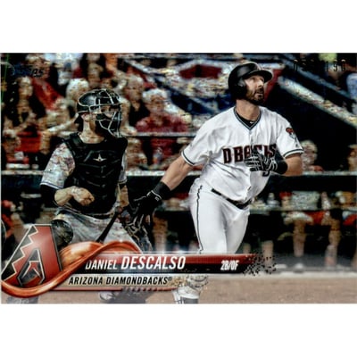 2018 Topps Factory Set Foilboard #479 Daniel Descalso