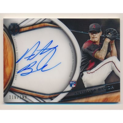 2018 Topps Tribute Autographs #TAABA Anthony Banda/199
