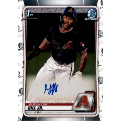 2020 Bowman Chrome Prospect Autographs #CPAGHJ Glenallen Hill Jr.