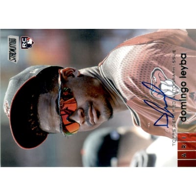 2020 Stadium Club Autographs #ADL Domingo Leyba