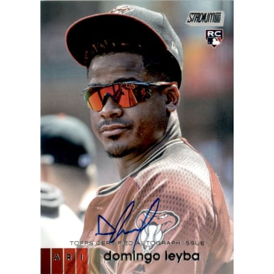 2020 Stadium Club Autographs #ADL Domingo Leyba