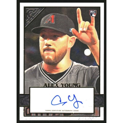 2020 Topps Gallery Autographs #74 Alex Young