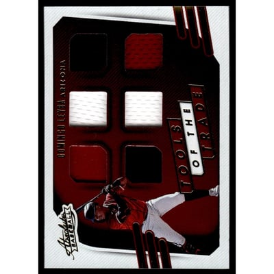 2021 Absolute Tools of the Trade Six Swatches #3 Domingo Leyba