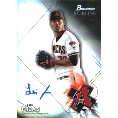 2021 Bowman Sterling Prospect Autographs #BSPALF Luis Frias