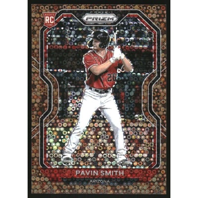 2021 Panini Prizm Prizms Bronze Donut Circles #70 Pavin Smith