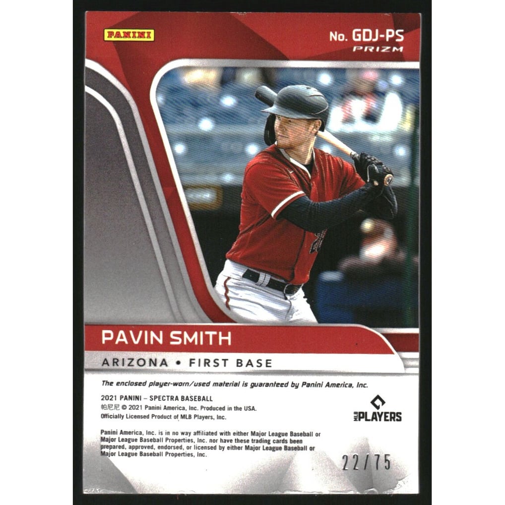 2021 Panini Spectra Game Day Spectacle Jerseys Hyper #7 Pavin Smith