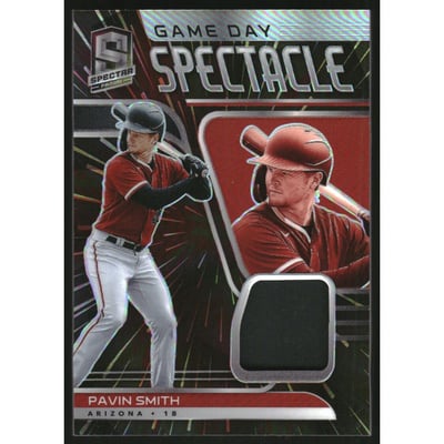 2021 Panini Spectra Game Day Spectacle Jerseys Hyper #7 Pavin Smith