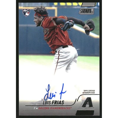 2022 Stadium Club Autographs #SCBALF Luis Frias