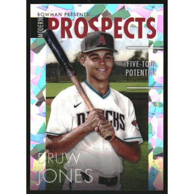 2023 Bowman Chrome Modern Prospect Atomic Refractors #MP3 Druw Jones