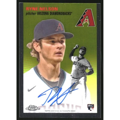 2023 Topps Chrome Platinum Anniversary Autographs #CPARN Ryne Nelson