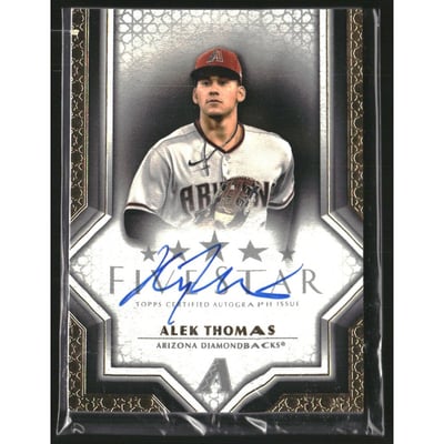 2023 Topps Five Star Autographs #FSAAT Alek Thomas