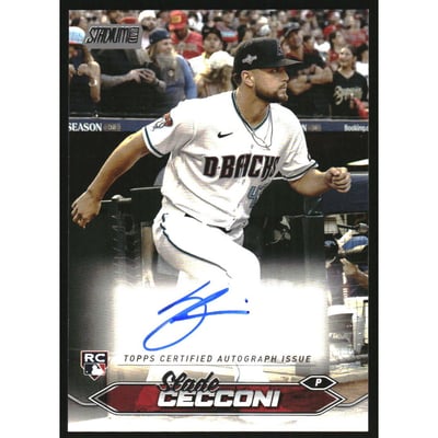 2024 Stadium Club Autographs #SCBASC Slade Cecconi