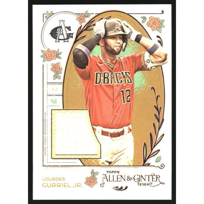 2024 Topps Allen and Ginter Relics #AGRLG Lourdes Gurriel Jr. B