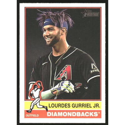 2025 Topps Heritage Image Variations #164 Lourdes Gurriel Jr.