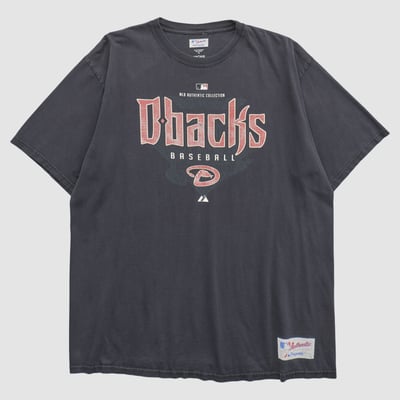 Arizona Diamondbacks Majestic 2010s T-shirt - Black - 2XL by Fanatics Real Vintage