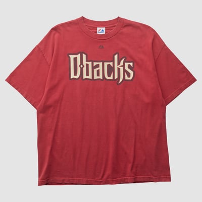 Arizona Diamondbacks Majestic 2010s T-shirt - Red - 2XL by Fanatics Real Vintage
