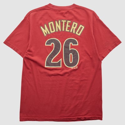 Arizona Diamondbacks Majestic 2010s T-shirt - Red - M by Fanatics Real Vintage